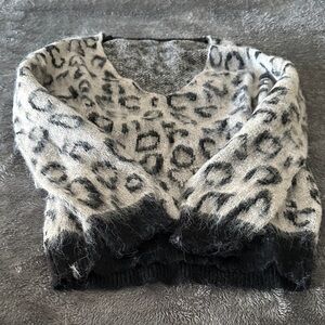 Leopard Print Sweater